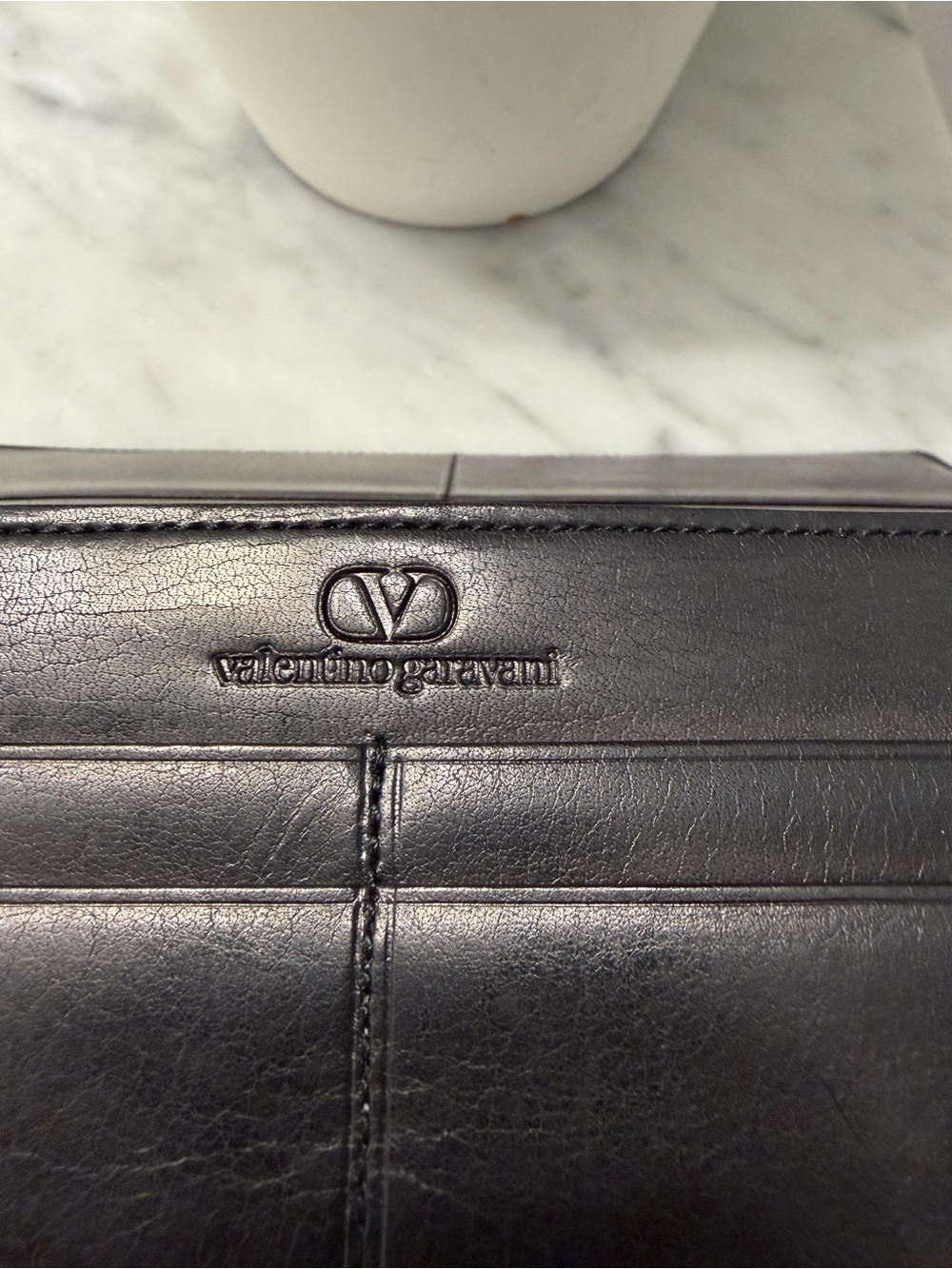 Valentino Garavani Bi-Fold Leather Wallet